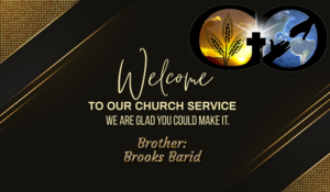 Sun PM Nov 3rd 2024 - Bro Brooks Baird - Onwards, Forwards and Upwards