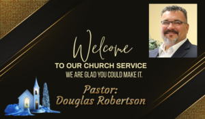 Sunday Aug.4th 2024 Pastor  Douglas Robertson  "Get out of the Water"