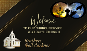 Sunday AM June 16, 2024 Bro. Neil Carkner