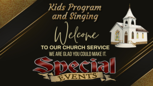 Sun PM Dec 17, 2023  Kids Program & Singing